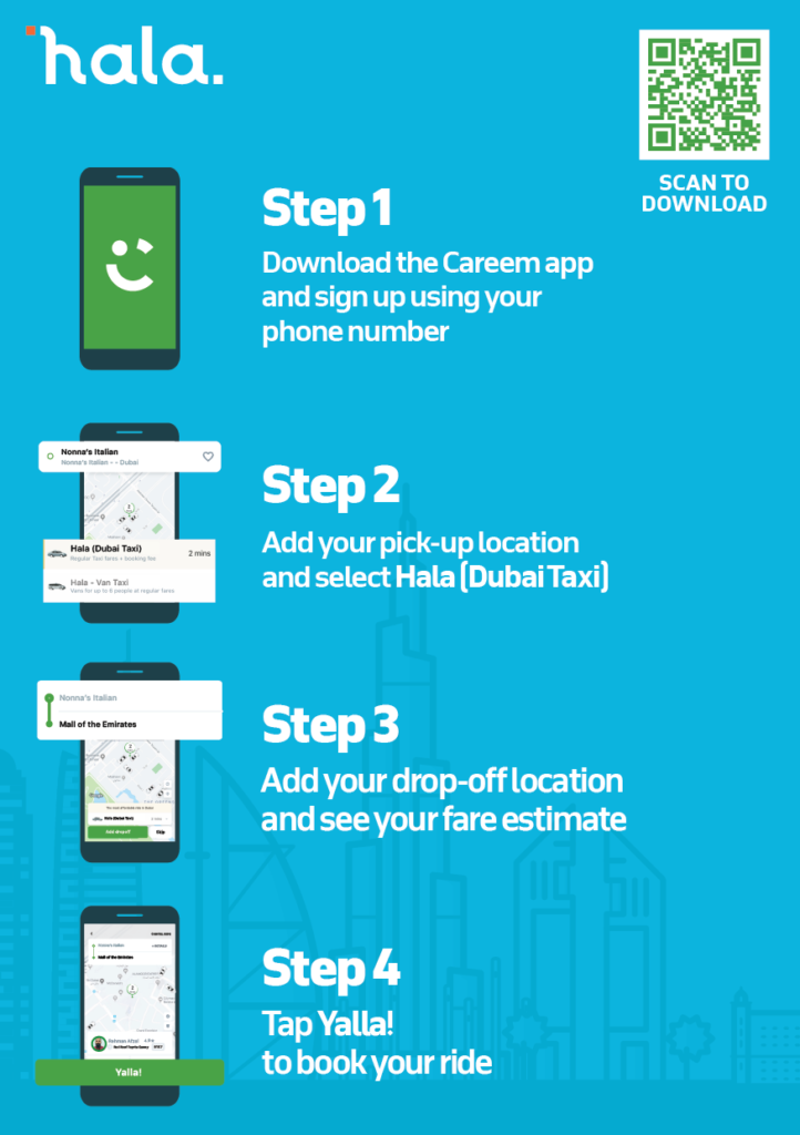 Complete Migration Of RTA Taxi Bookings Services To Hala Comes Into ...