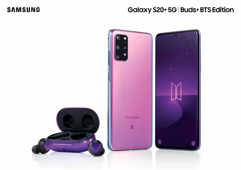 galaxy s20 buds  bts